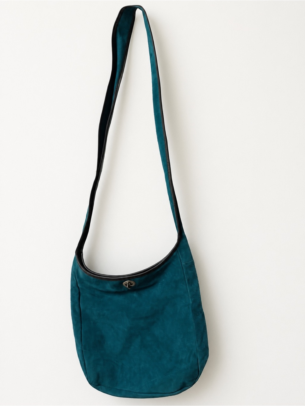 Old Navy Teal Suede Shoulder Bag